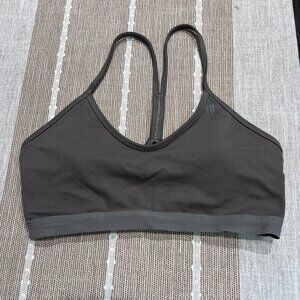 NOBULL V-Neck Sports Bra Army Green size M
